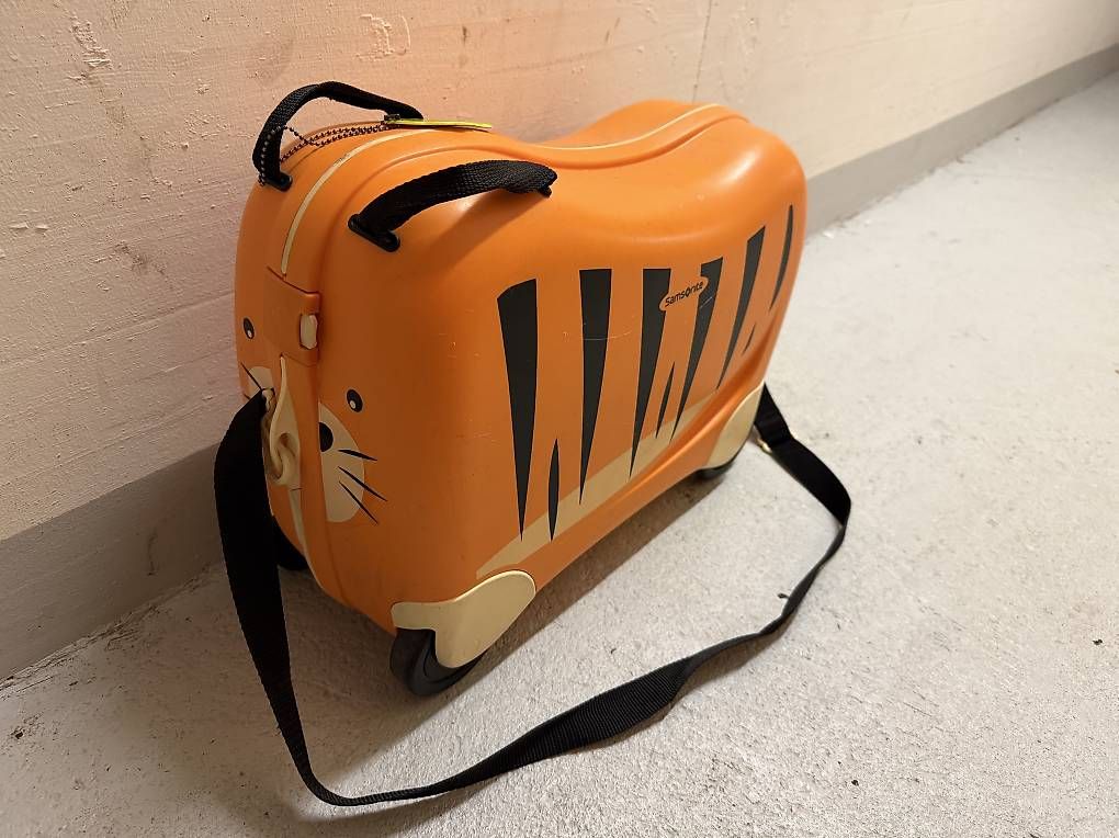 Valigie: Samsonite Kinder Koffer Tiger  – Usato da Zürich venduto da mlg12341234