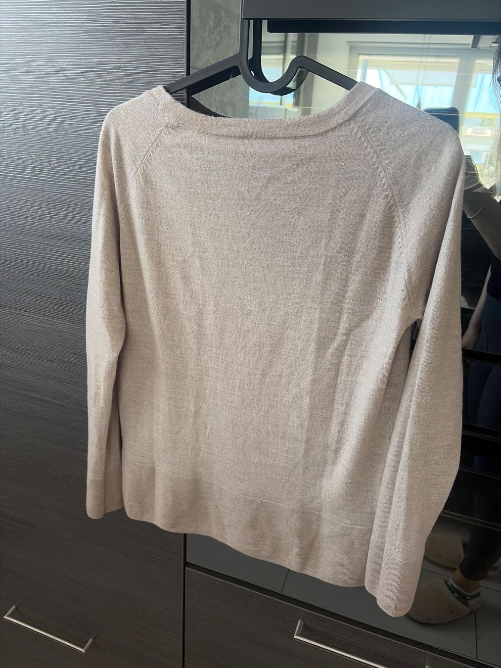 Pullover & Sweatshirts: Hugenberg Feinstrick Pullover, Merinowolle Greige Gr. S – Neu (gemäss Beschreibung) aus Wallisellen von Lan_82sz 2