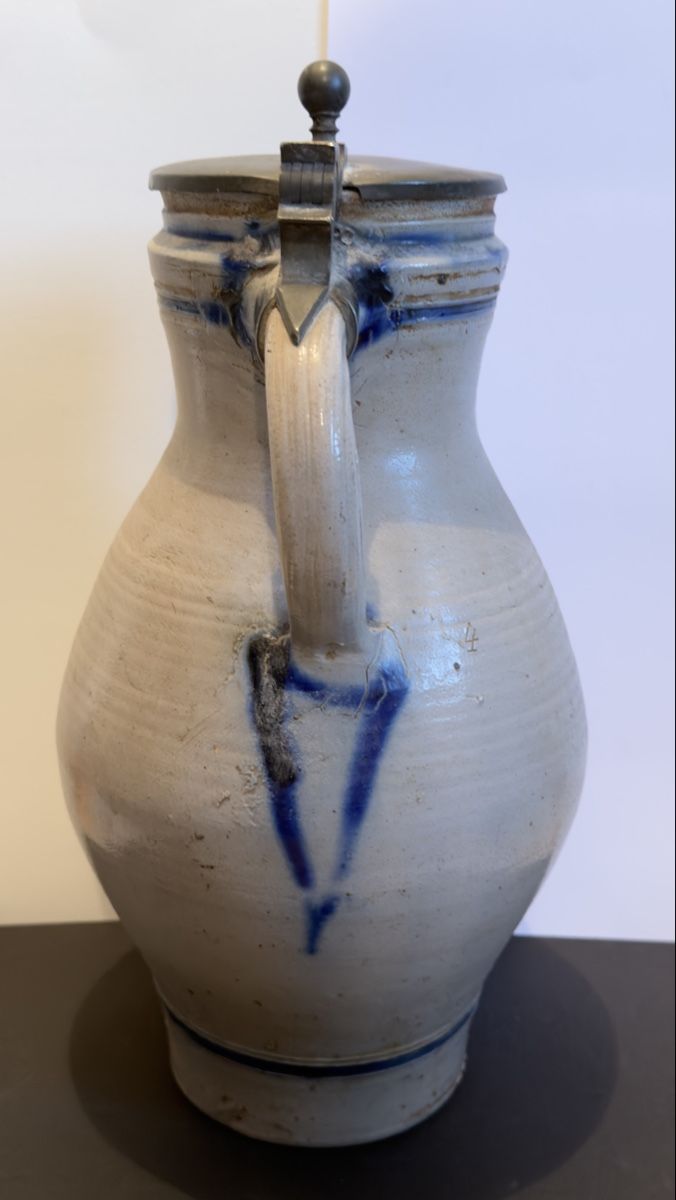 Caraffe: Bierkrug 🍺 mit Zinndeckel 4 Liter – Usato da Widnau venduto da kustercarmen 6