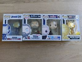 POP Figuren, Rescue, Thor, Thor und Doctor Strange.