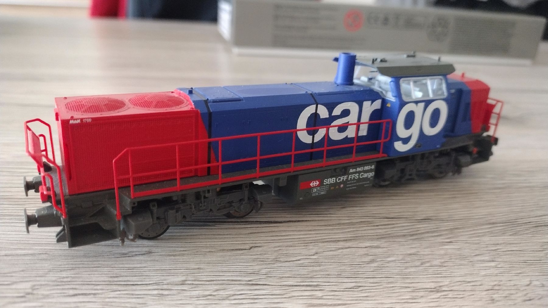 Mehano Modellini di ferrovie: Locomotive diesel SBB Cargo. – Usato da Vevey venduto da tgv3
