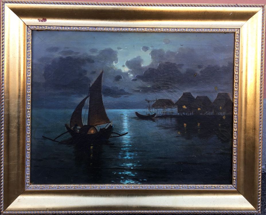 J. D. Castro(19081994) KüstenGemälde Kaufen auf Ricardo