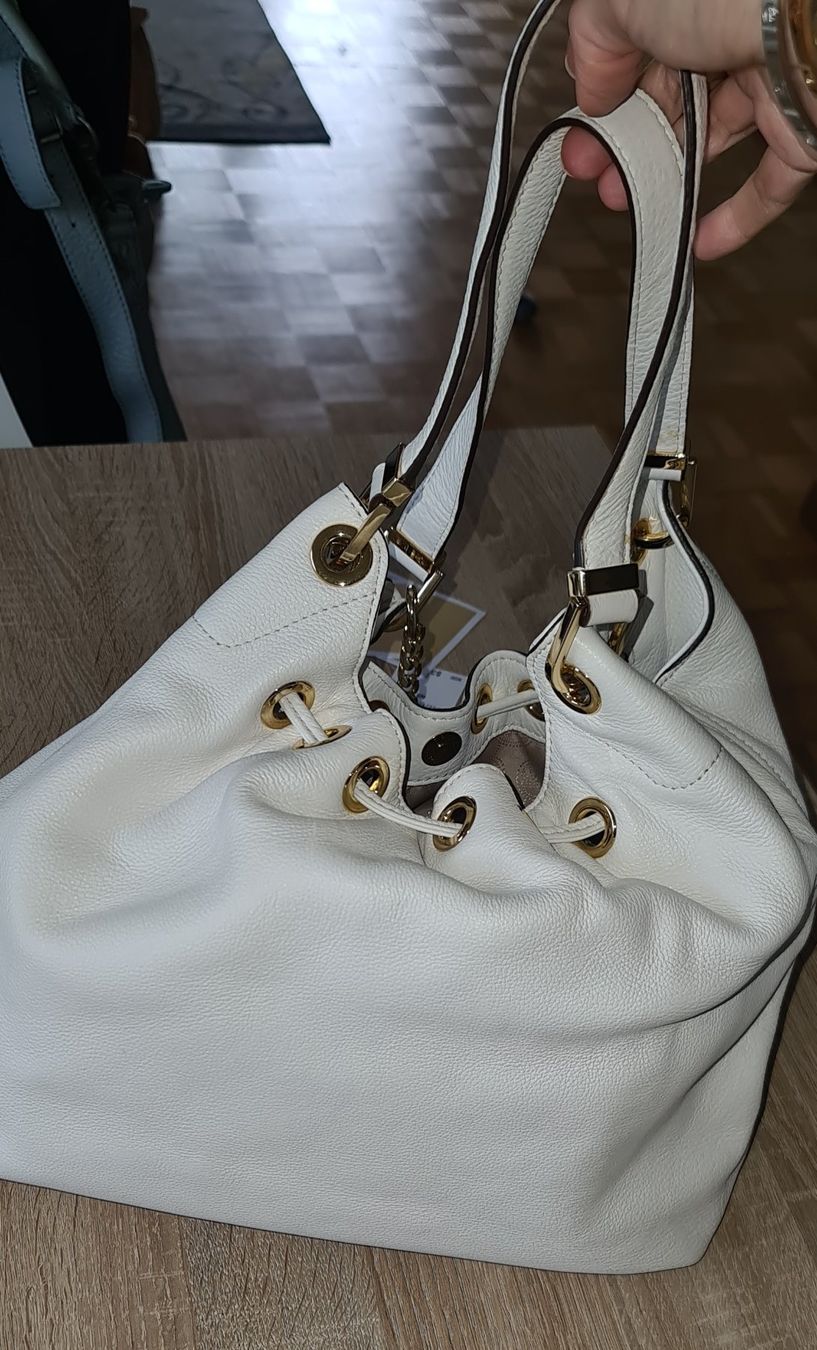 Michael Kors Taschen für Damen: Michael Kors Handtasche weiss, Leder neu – Neu (gemäss Beschreibung) aus Richterswil von Ivypearl 1