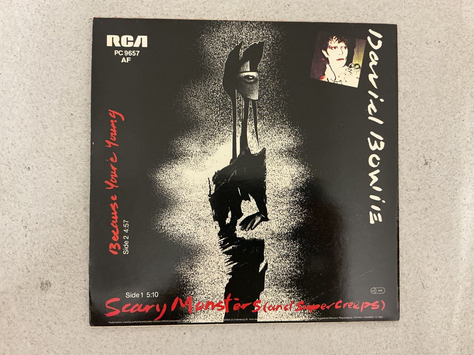Vinyles: David Bowie Maxi-Single - Scary Monsters – D'occasion à Winterthur par Tumko_7_Vinyl 1