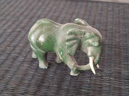 Shona Verdite Elephant Carving Zimbabwe MATTER COLLECTION