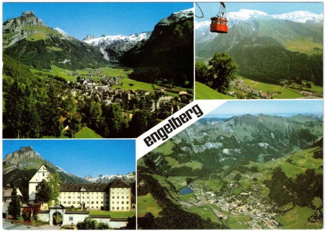 Ansichtskarten: Engelberg - 4 Bild AK – Gebraucht aus Binningen von Mountainrider