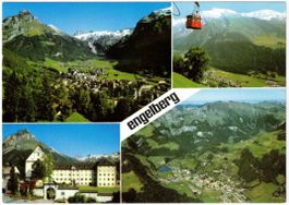 Engelberg - 4 Bild AK