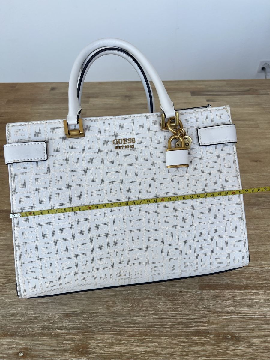 Guess Borse da donna: Guess Weisse Tasche – Usato da Dübendorf venduto da kat_yx9r 1