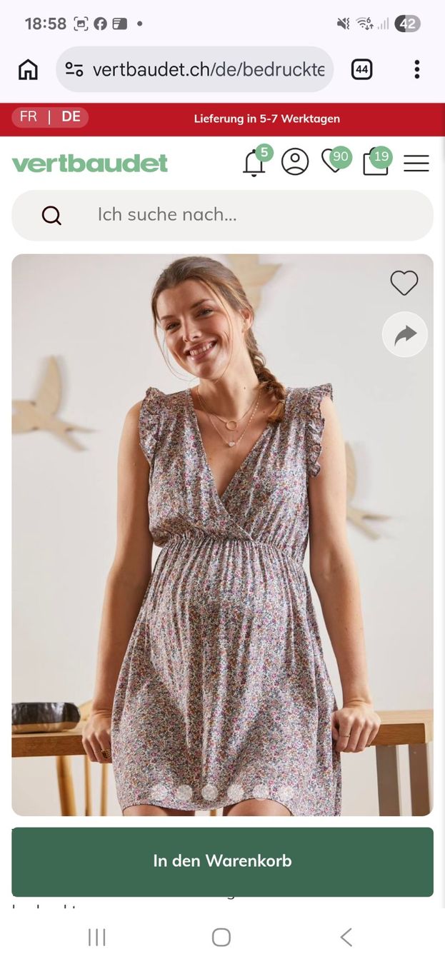 Vertbaudet Vestiti: Stillkleid Gr. 38 von Verbaudet – Usato da Mamishaus venduto da Salima 1