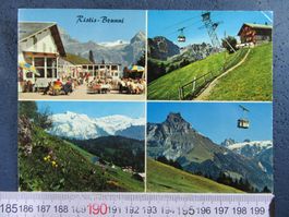 ENGELBERG RISTIS-BRUNNI RESTAURANT SEILBAHNEN BUG AK ONW