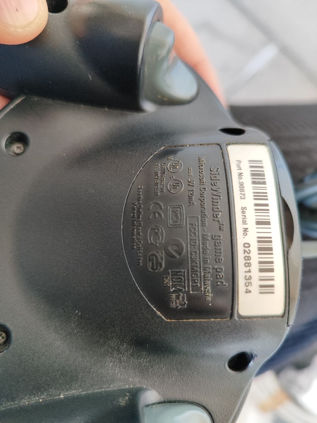 Microsoft Controller: Microsoft SideWinder Game Pad - Vintage Gaming Controller – Usato da Mülligen venduto da vagos85 2