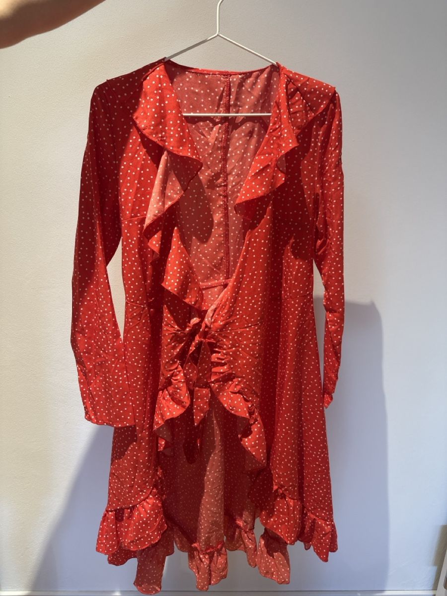 Shein Vestiti: Kleid, rot-weiss, Gr. S – Usato da Wattenwil venduto da nid_p9fx