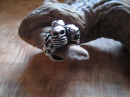 Ring Skull Silber Massiv