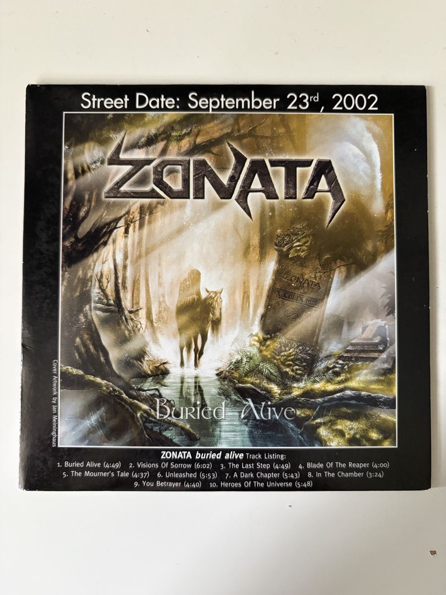 CD: Zonata - Buried Alive – Usato da Zürich venduto da Tyler1983