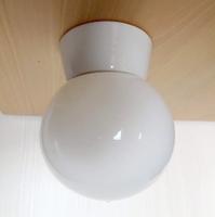 Vintage Decken-Wandlampe mit Keramiksockel, um 1900