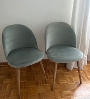 Esszimmerstühle Samt 2 Stücke