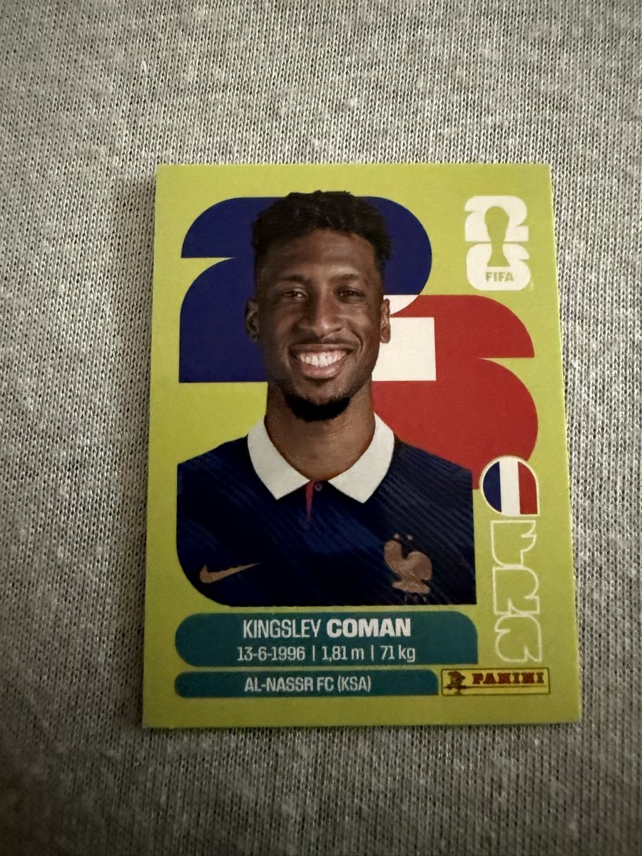 Panini Sammelbilder & Trading cards: FRA18, Kingsley Coman, Panini,  – Neu (gemäss Beschreibung) aus Amriswil von ALETAL