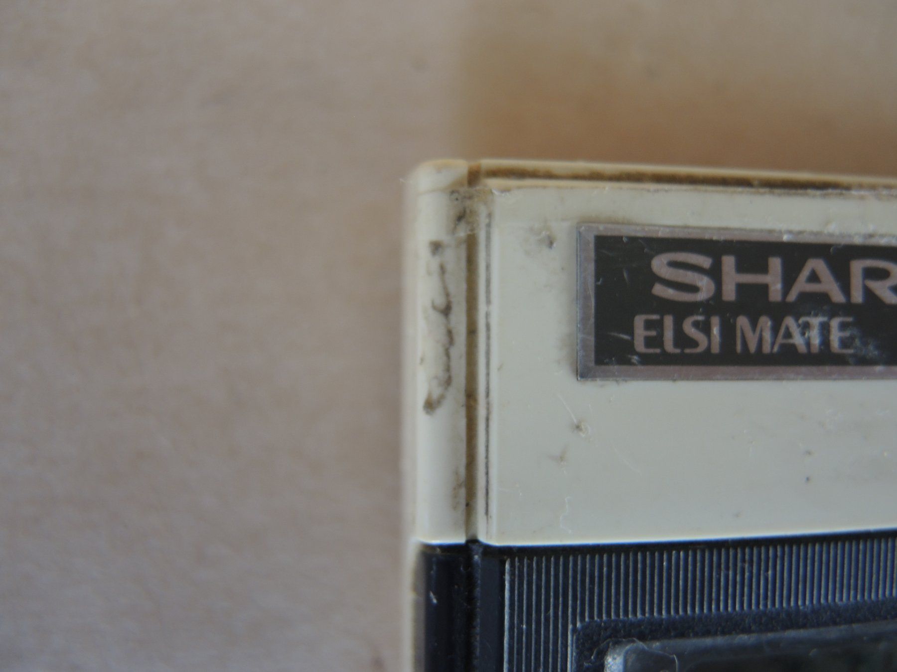 Sharp Taschenrechner: Vintage Taschenrechner SHARP ELSI MATE EL-8146 – Defekt aus Rorschach von maeck8 2