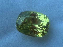 CHRYSOBERYL gelb cushion  4.22cts  Sri Lanka