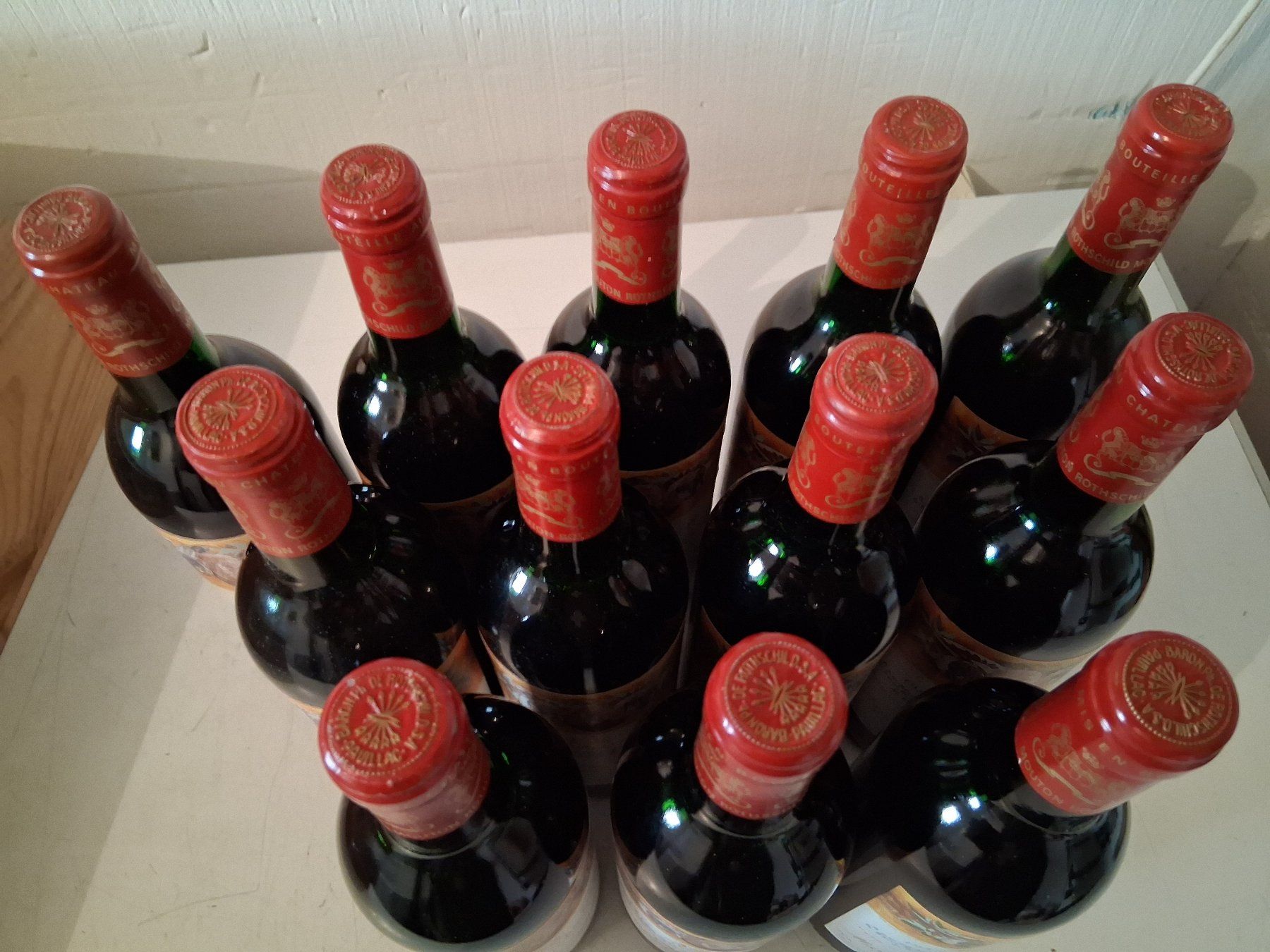 Mouton Rothschild Vino: 12 Flaschen Mouton Rothschild 1987!!!!! – Nuovo e nell'imballaggio originale da Krauchthal venduto da Tokaji67 4
