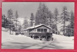 SAMEDAN, NATURFREUNDE-HÜTTE CHRISTOLAIS, 25.1.1961