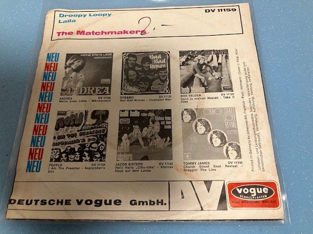 Dischi in vinile: The Matchmakers – Usato da Aarwangen venduto da Jukebox3 2