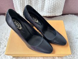 Tod’s Pumps, 37, hoch, selten getragen, schwarz