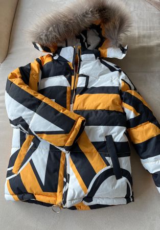 Warme Winterjacke Gr. 116