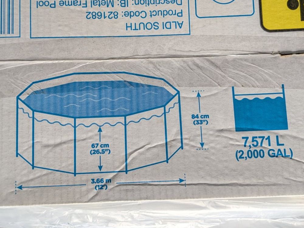 Piscine: Swimmingpool NEU! SUMMER WAVES – Nuovo e nell'imballaggio originale da Kreuzlingen venduto da Daryoush 1