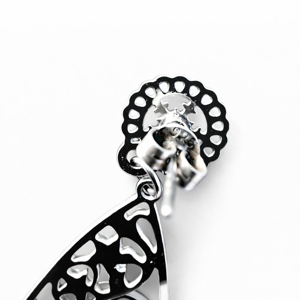 Orecchini pendenti & Orecchini a lobo: Ohrringe Silber 925 Lang 6cm – Nuovo (secondo la descrizione) da Fully venduto da VaneaSelection 5