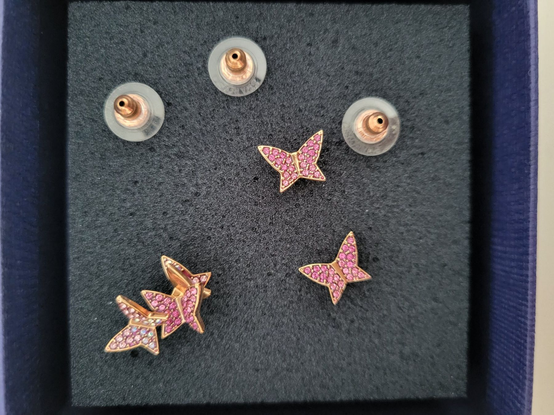 Swarovski Ohrringe & -stecker: Swarovski Ohrringe - Schmetterlinge – Neu und originalverpackt aus Zürich von sueth 2