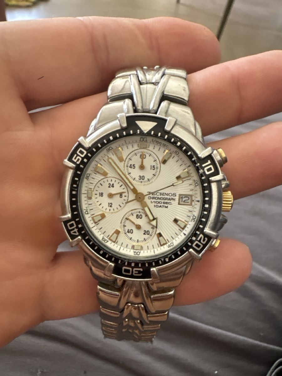 Technos Orologi: Chronograph Watch Technos Silver Used Condition – Usato da Wil SG venduto da Carioca84 1