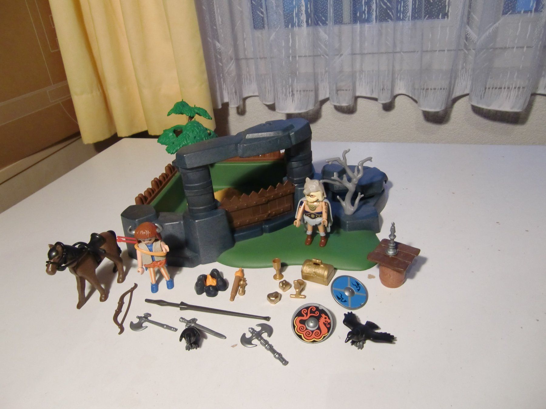 Playmobil Giocattoli: Playmobil Wikinger Bastion – Usato da Arbon venduto da magenta10