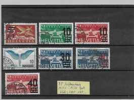 FP Aufbrauchausg. 1935 - 1938 gest. Kat: CHF 180.-