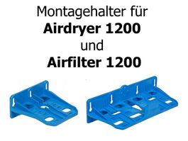 Doppel Mont. Wandhalter Filterhäuse 1200