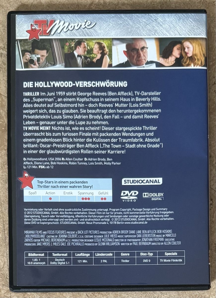 Tutti i DVDs: DIE HOLLYWOOD VERSCHWÖRUNG  – Nuovo (secondo la descrizione) da Dietikon venduto da AndreaSch01 1