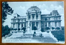 Lausanne - Tribunal Fédéral - Animation 1910