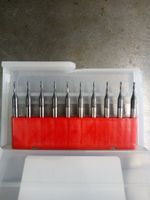 10 STK. VHM Fräser 1.2 mm