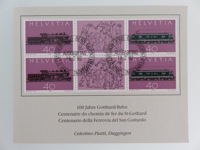 Tutti i francobolli: Timbres Helvétia 1982 – Nuovo (secondo la descrizione) da Montfaucon venduto da droopy219