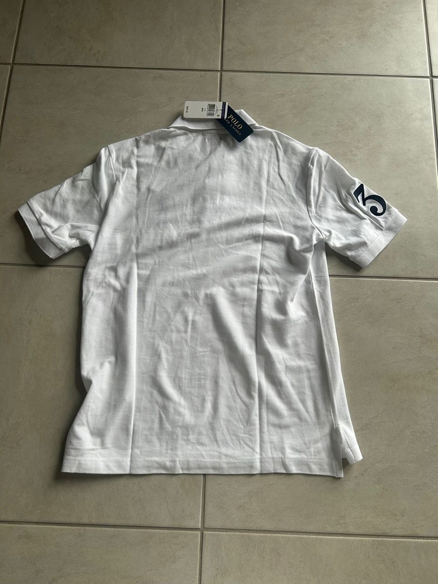Ralph Lauren Magliette Polo: Polo Ralph Lauren blanc – Nuovo e nell'imballaggio originale da Le Locle venduto da Diabolo11 2