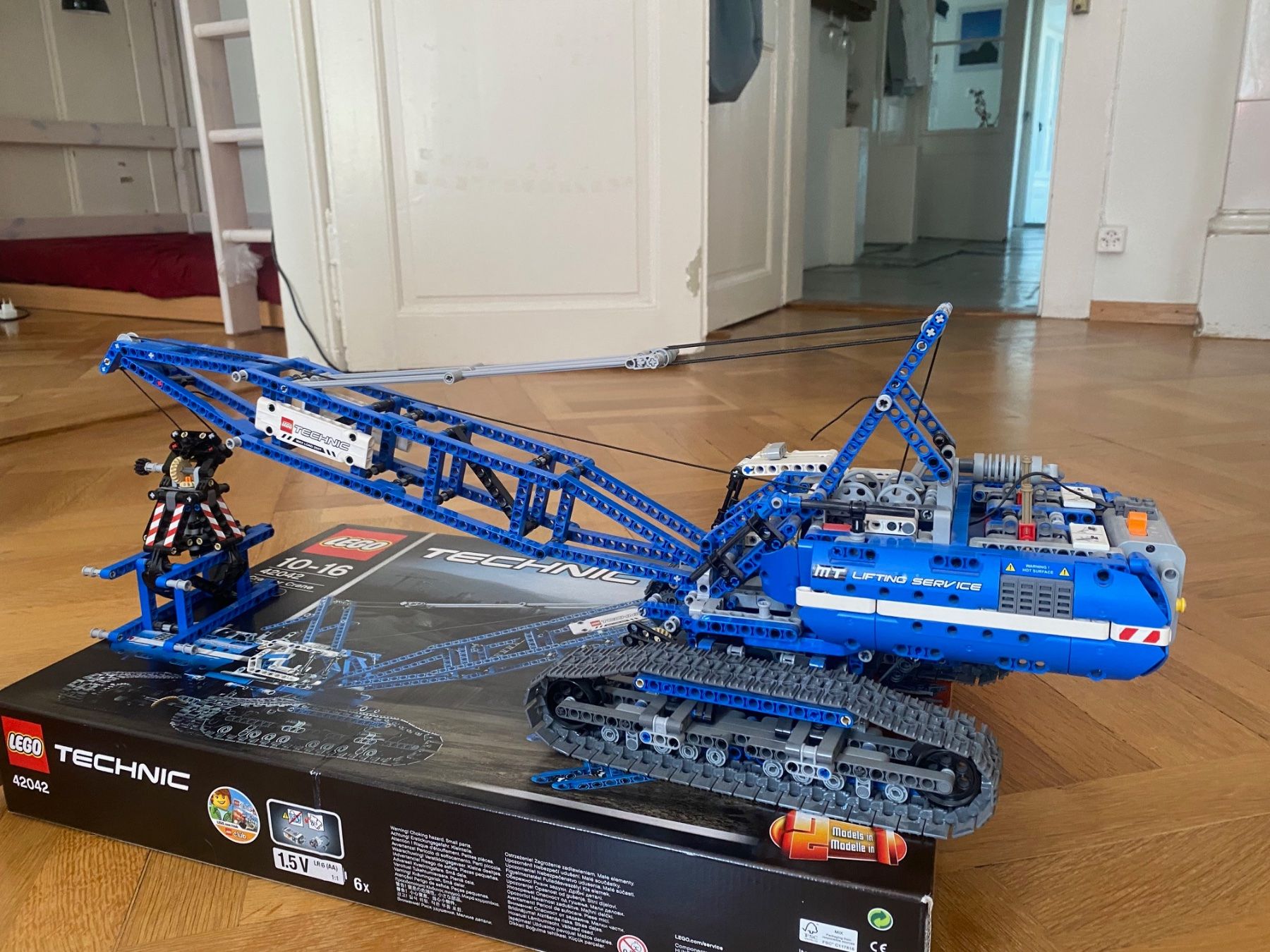 Lego Giocattoli: LEGO Technic Raupenkran 42042 – Usato da Bern venduto da estandina