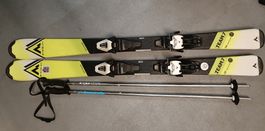 Ski McKinley 120 cm mit Skistöcken Völkl 95 cm