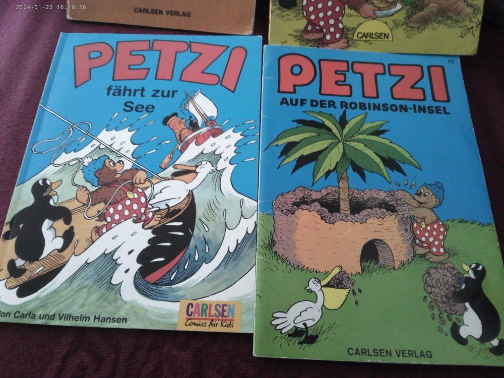 Comics: COMIC: 4 x Petzi CARLSEN VERLAG!!!! – Gebraucht aus Volketswil von nemo2000 2