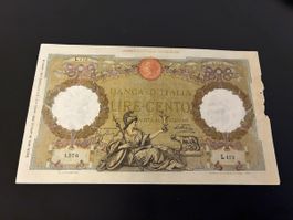 100 liras 1936
