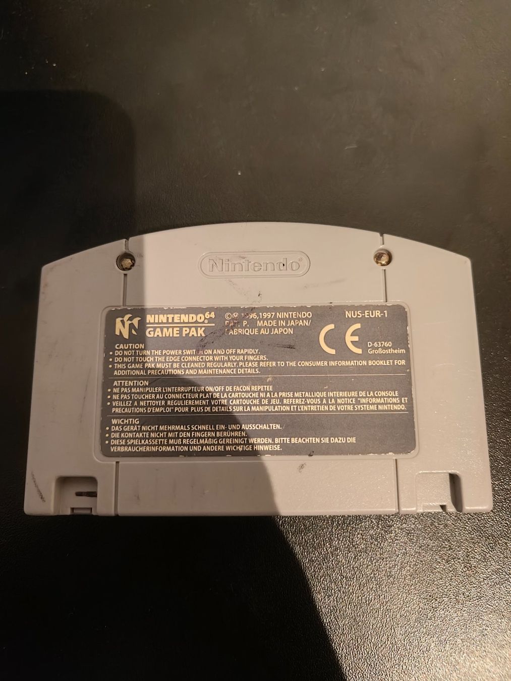 Nintendo Spiele: Super Smash Bros n64 PAL – Gebraucht aus Monthey von Micro-ondesGame 1
