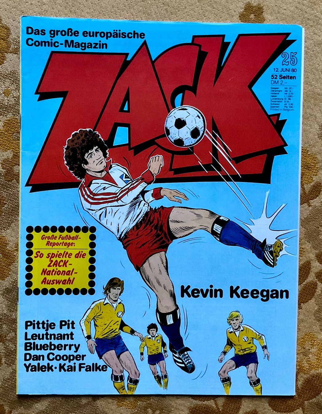 Comics: Zack Heft Nr 25 von 1980 – Gebraucht aus Endingen von nathan05