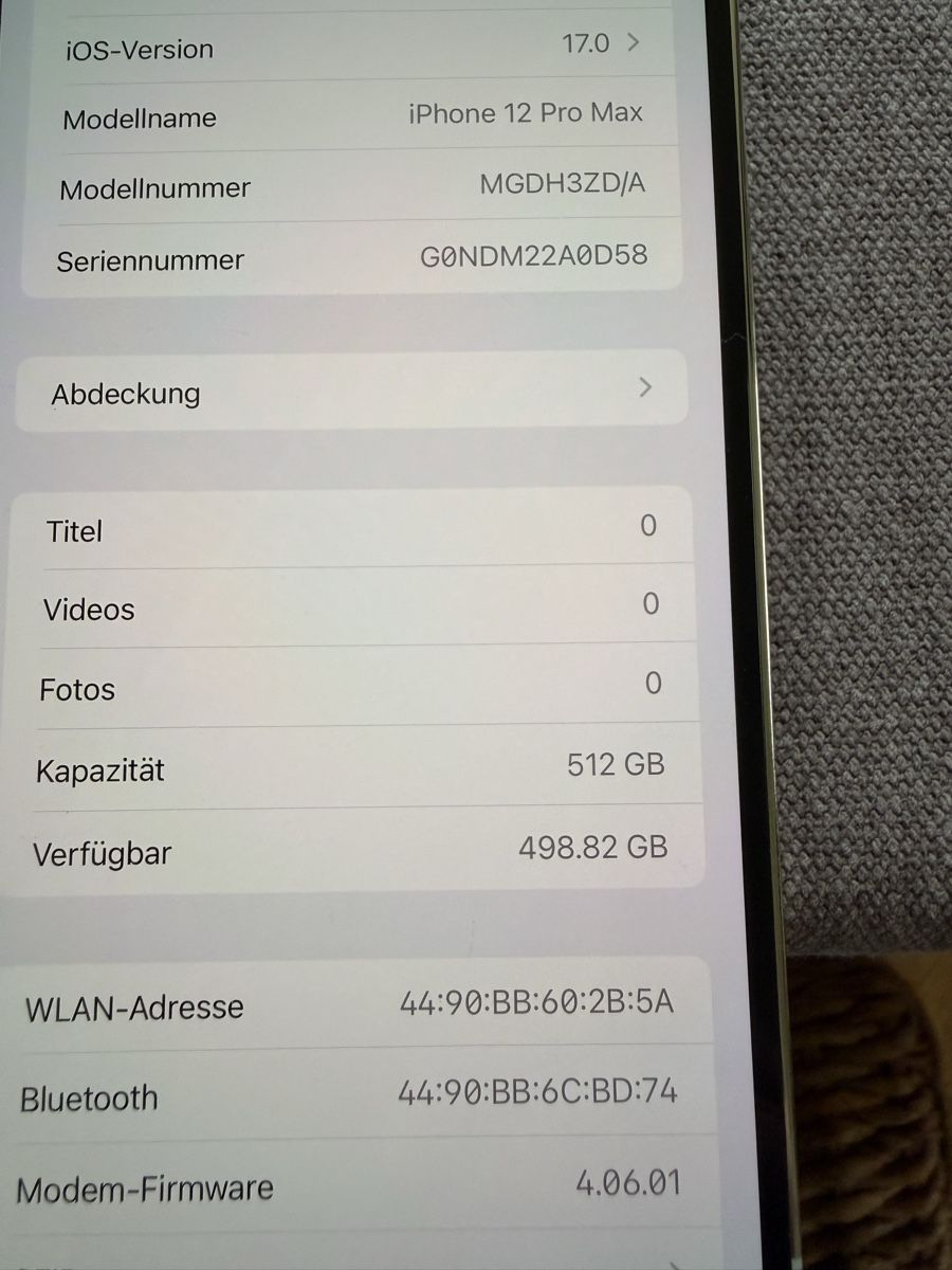 Apple Telefoni cellulari / Smartphones: Apple iPhone 12 Pro Max 512GB guter Zustand – Usato da Ennetmoos venduto da Raragon 2
