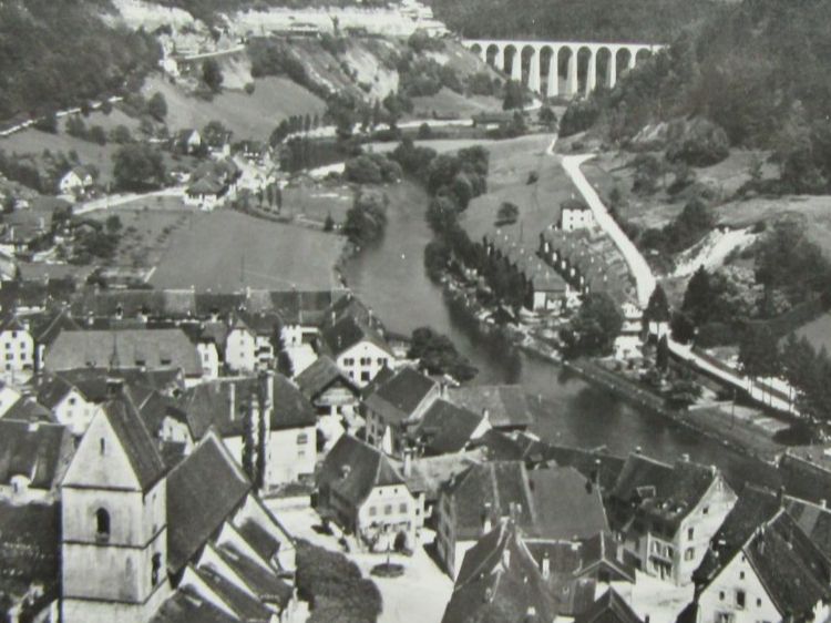 Ansichtskarten: ST.URSANNE JURA AK – Gebraucht aus Ettingen von Hausi4711 1