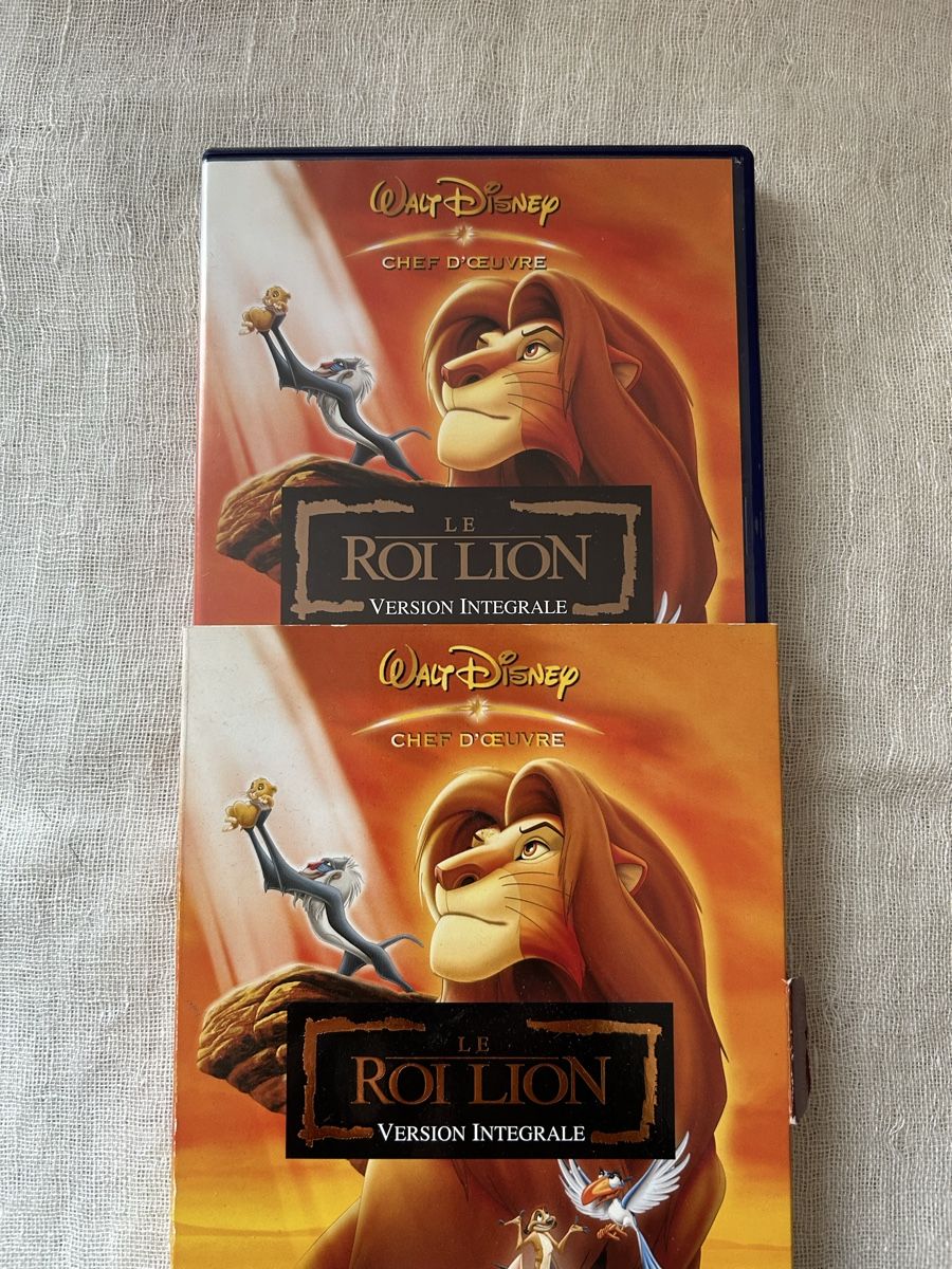 Tutti i DVDs: Le Roi Lion version Intégrale DVD Édition collector 2 DVD – Usato da Genève venduto da NipponiaNippon 1
