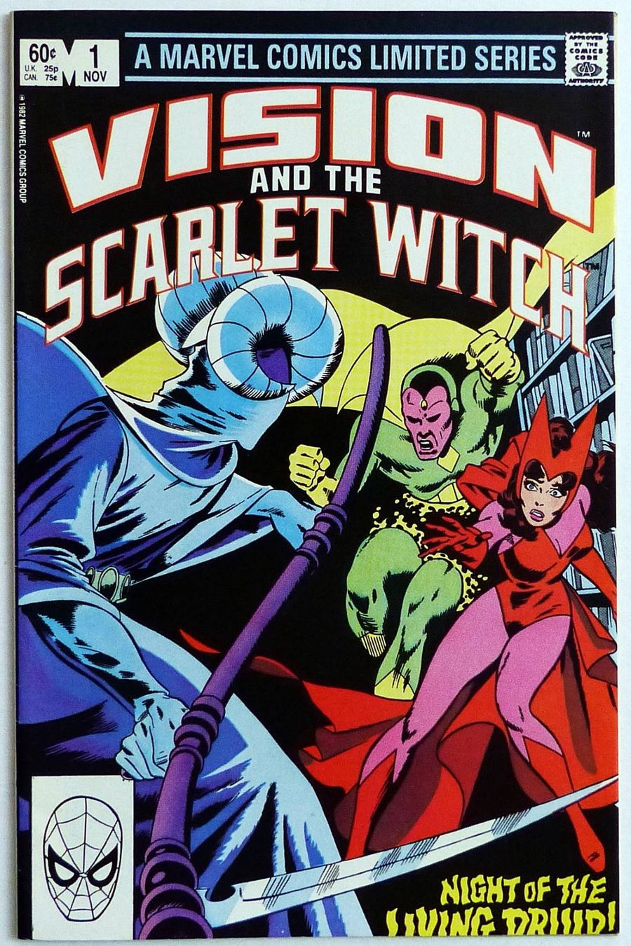 Comics: VISION & THE SCARLET WITCH COMPLETE 4 PART SERIE MARVEL 1982 – Gebraucht aus Lugano von YouWantUS 1